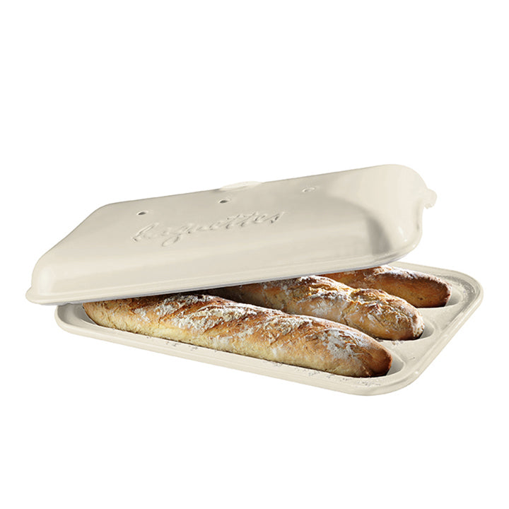 Emile Henry Baguettesvorm E-box - 390x240mm - Lin