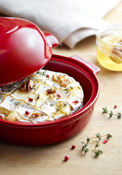 Emile Henry Cheese Baker - 195x175x100mm - Grand Cru