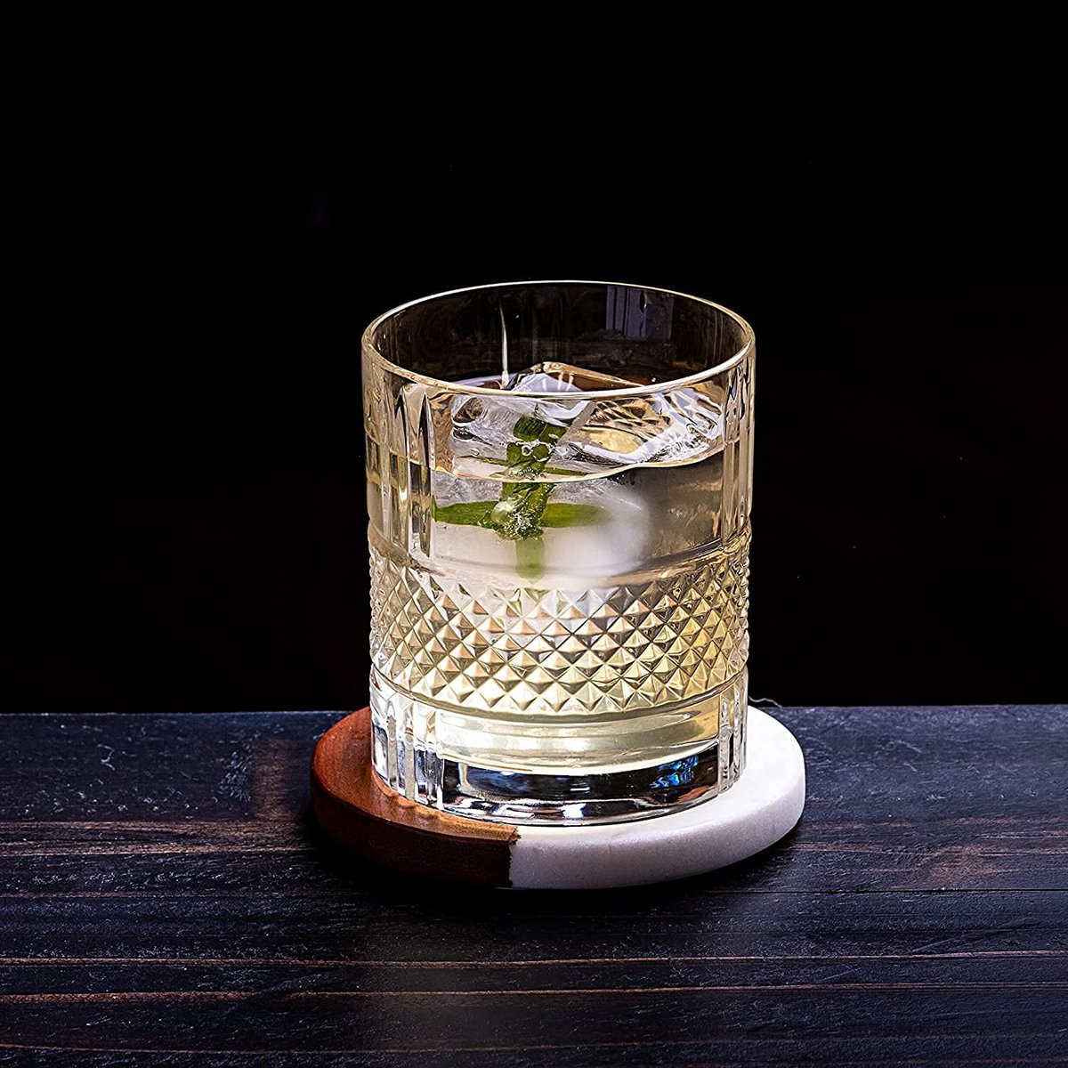 The Eco Crystal Collection – Reserve Whiskey Glasses met Karakter & Klasse - Geleverd in een geschenkverpakking