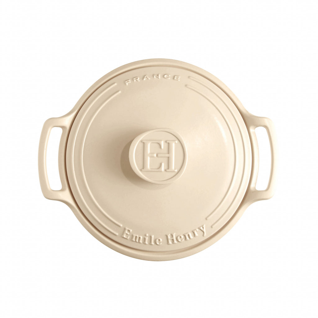 Emile Henry Sublime Kookpan - 4Ltr - Cream