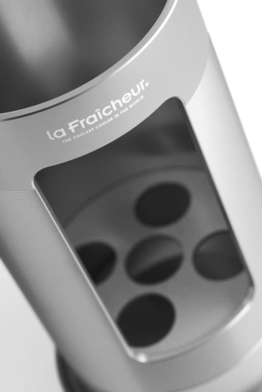 La Fraîcheur Grand Cru Wijnkoeler - Ø136mm - Zilver