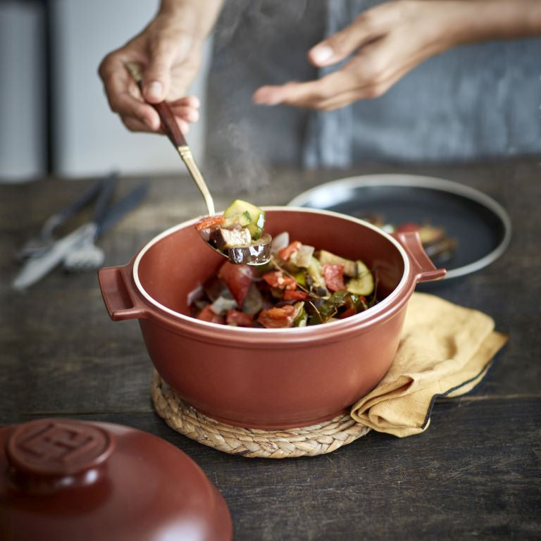 Emile Henry Kookpan Delight E-box - 4.0Ltr - Sienne