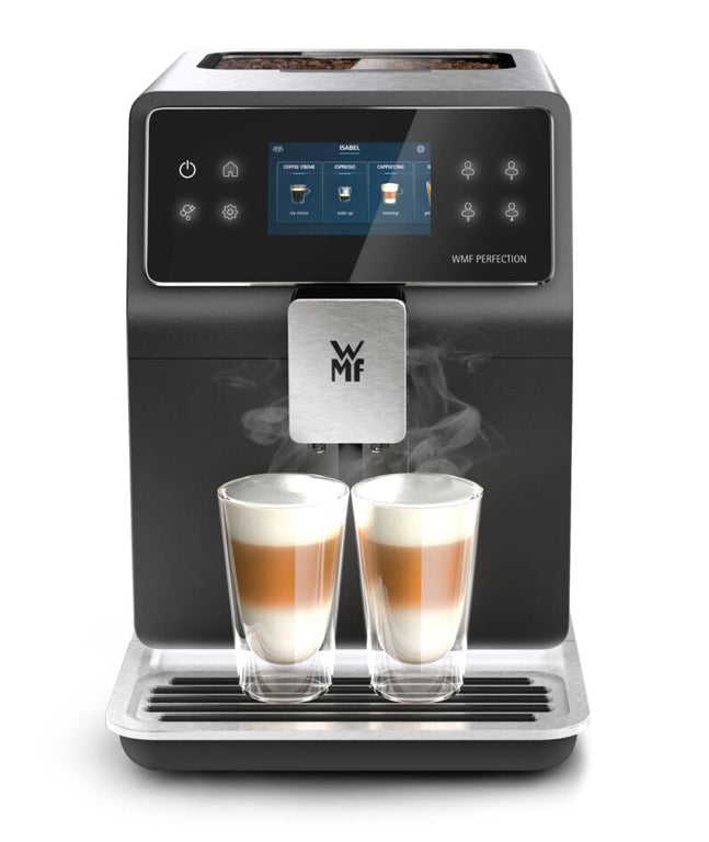 WMF Perfection 840L Volautomatische Koffiemachine – 18 Dranken, Dubbel Thermoblock & Cromargan