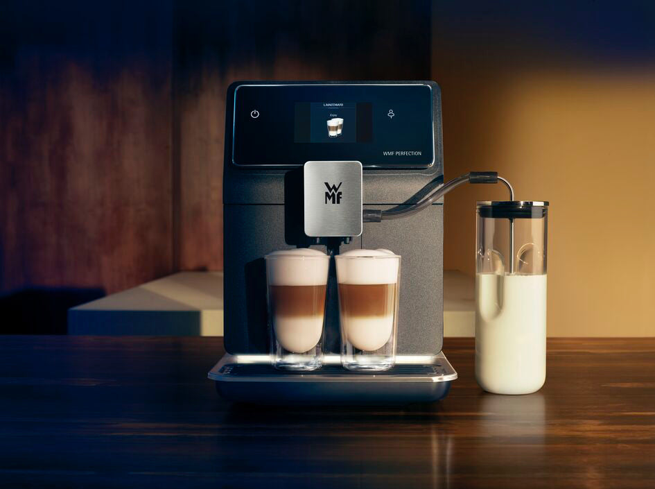 WMF Perfection 860L Volautomatische Koffiemachine – 18 Dranken, Dubbel Thermoblock & Premium Cromargan® Design