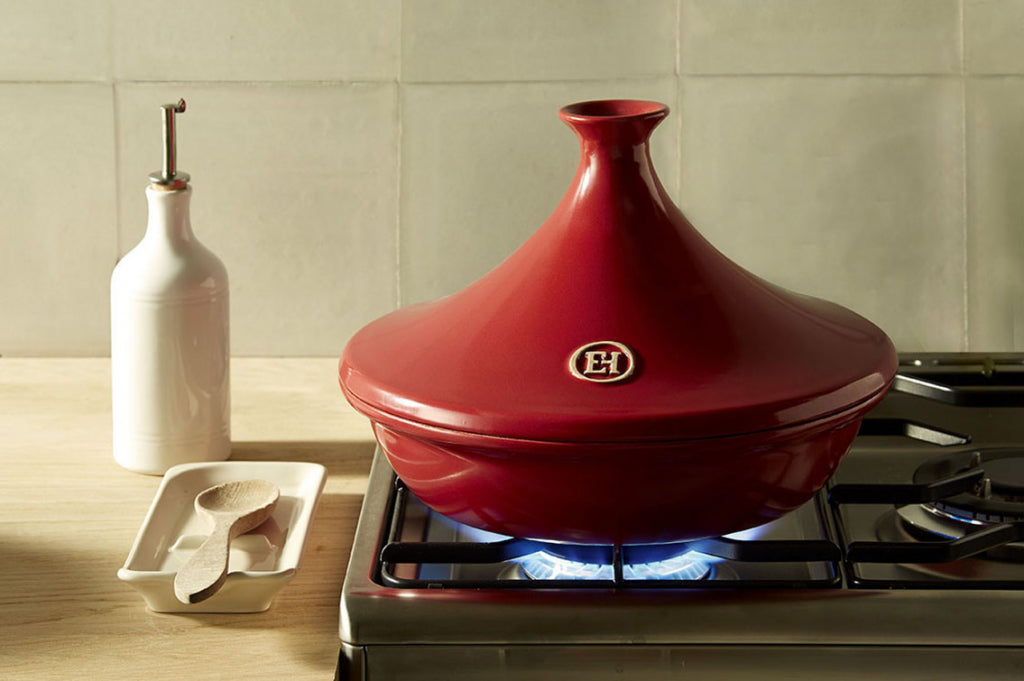 Emile Henry Tajine E-box - Ø270mm - Grand Cru - Keramische Tajine met Geschenkverpakking