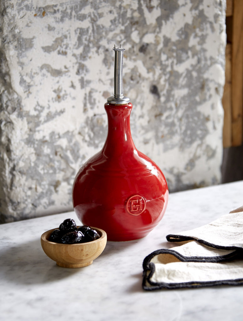 Emile Henry Olie- en Azijnfles - 0.4Ltr - Grand Cru