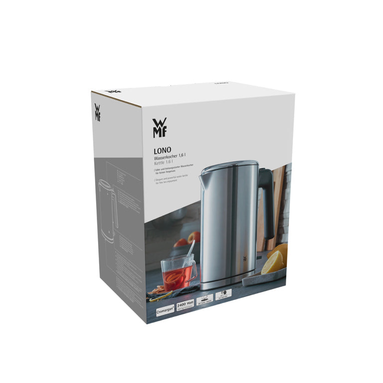 WMF Lono Waterkoker 1,6 L – Stijlvol, veilig & snel waterkoken