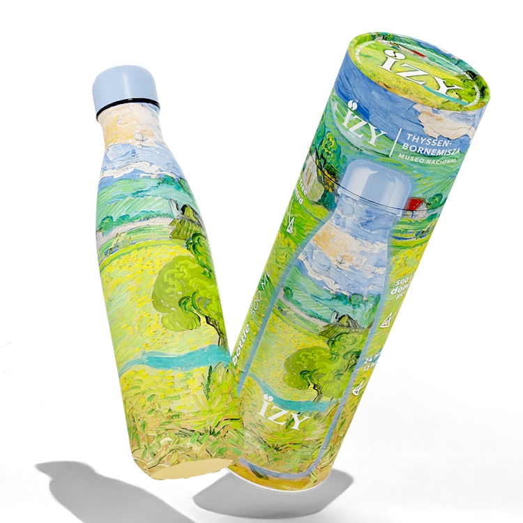 IZY Drinkfles - Vessenots | 500ML Kunstzinnige & Duurzame Fles - Museum Thyssen Collectie