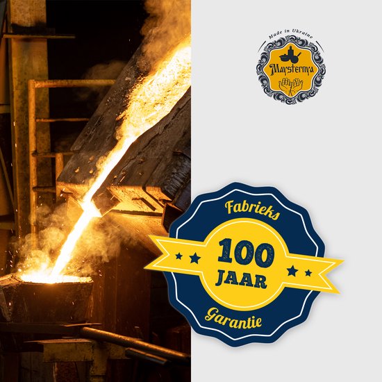 Maysternya Gietijzeren Grillplaat 35 x 35 x 4 cm - Vierkant