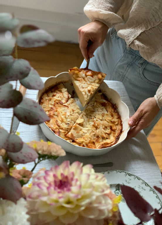Emile Henry Madeleine Schaal Gegolfd - Ø270mm - Argile