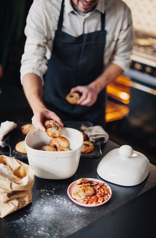 Emile Henry Koekjespot - 2.45Ltr - Argile