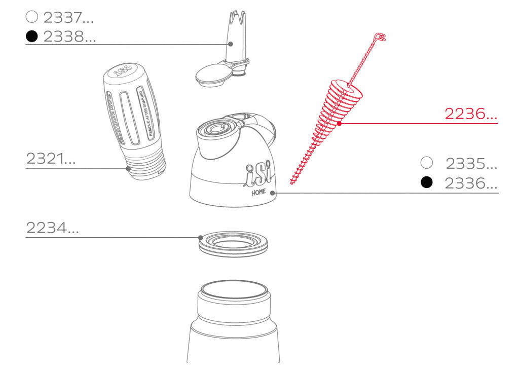 iSi Reinigingsborstel