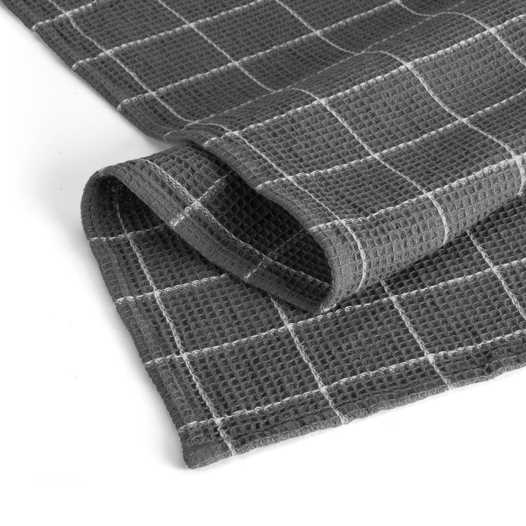 Walra Keukendoek Dry with Cubes – 100% Katoen – Modern Design - Groen