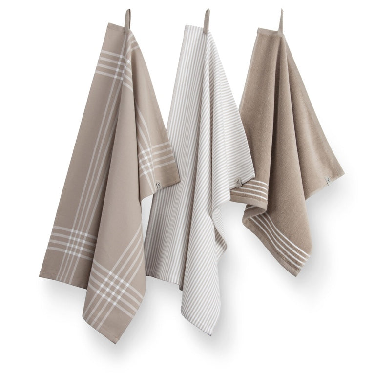 Walra Keukenset 3-delig Bruin – Superior Kitchen Set – Katoen