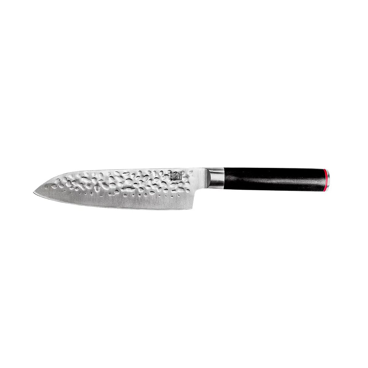 Kotai Santoku Mes 180 mm – Met Bamboe Saya - Geleverd in een Luxe bamboe geschenkverpakking