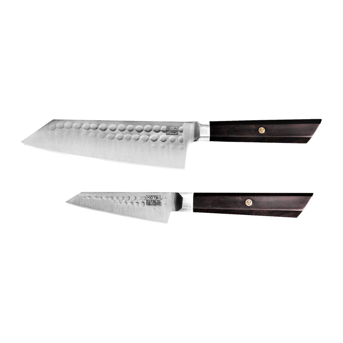 Kotai Bunka Starter Set – Schilmes 90mm & Santoku 170mm - Geleverd in een Luxe bamboe geschenkverpakking