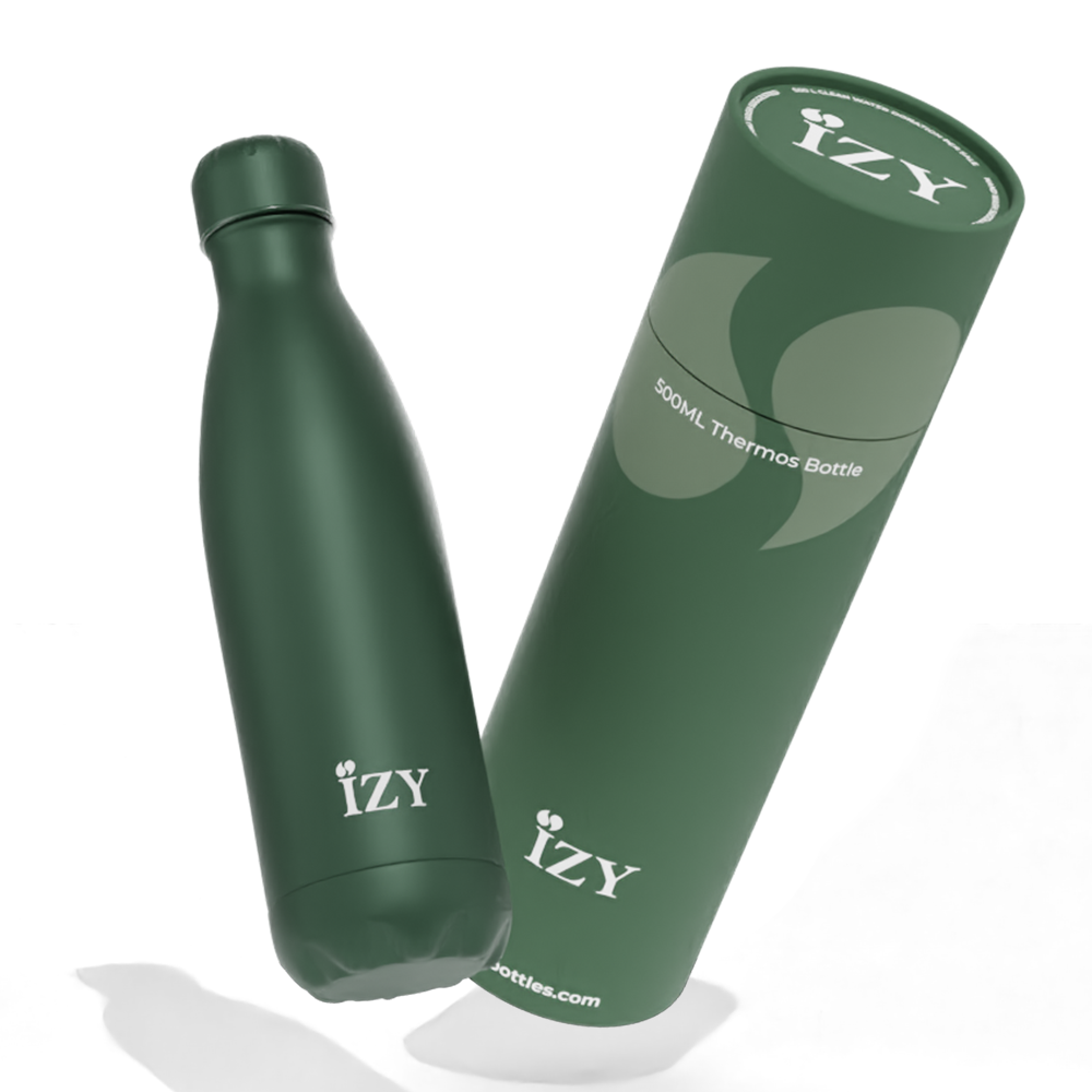 IZY Drinkfles - Groen | 500ML - Thermofles To Go - The Originals Collectie