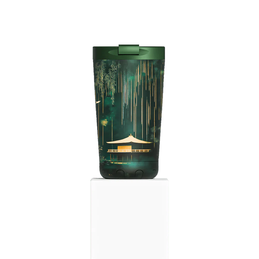 IZY Thermomok - Bamboo Glow | Stijlvolle Koffiebeker To Go 350ML - Magical Japan