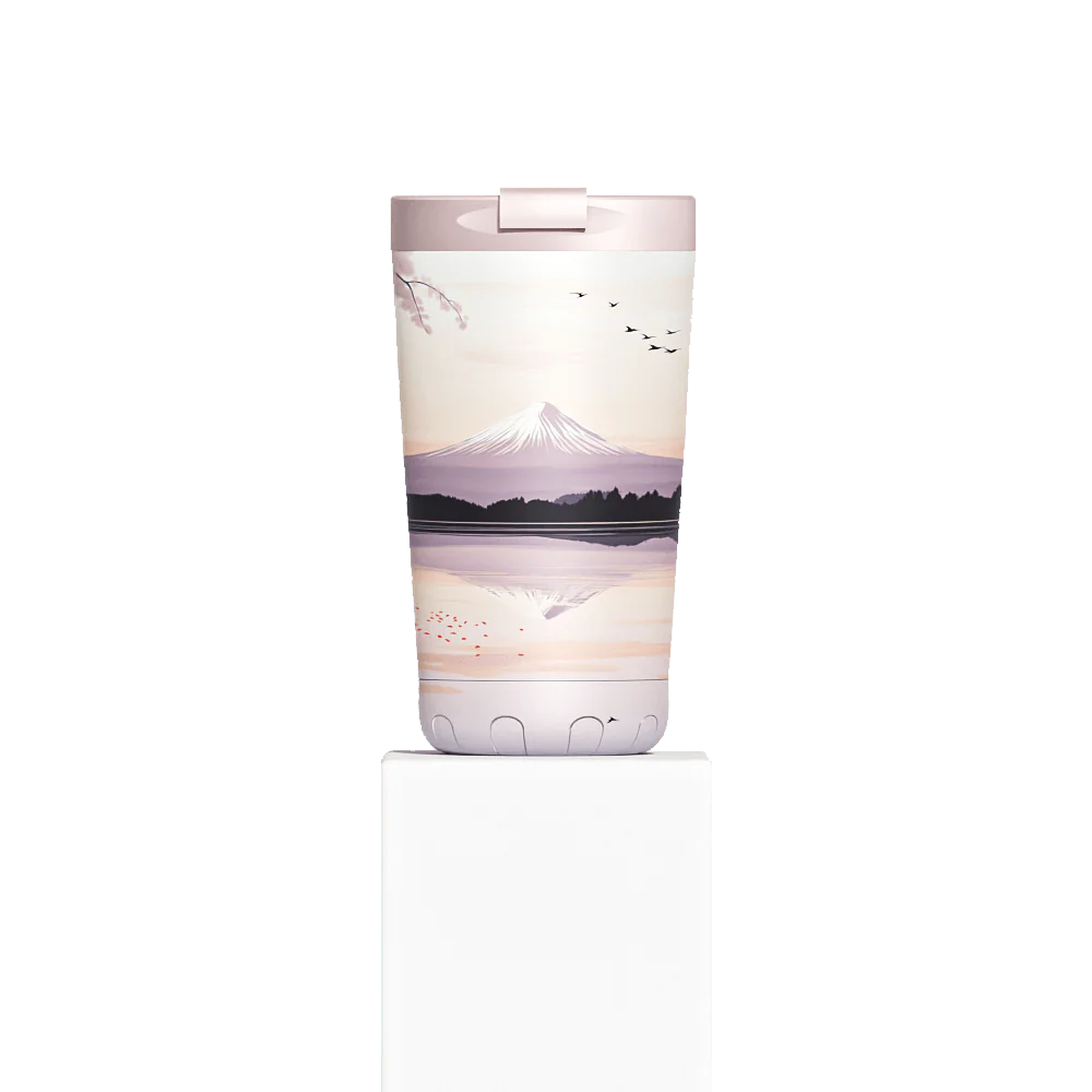 IZY Thermomok - Sunset Lake | Stijlvolle Koffiebeker To Go 350ML - Magical Japan