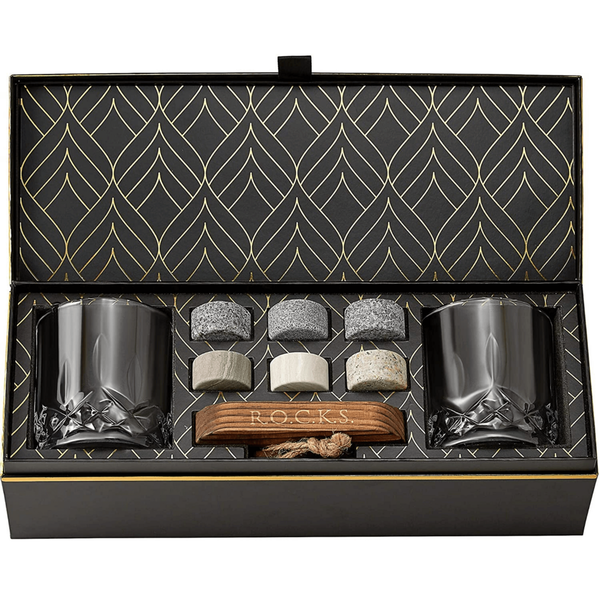 The Connoisseur's Set - Signature Whiskey Glass Edition - Geleverd in een geschenkverpakking