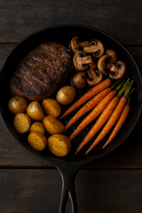 Wat kun je allemaal bereiden in een gietijzeren pan?