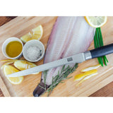 Kotai Flexibel Fileermes 200 mm – Met Bamboe Saya - Geleverd in een Luxe bamboe geschenkverpakking