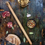 Maysternya Extra Lange Houten Deegroller – 70 cm