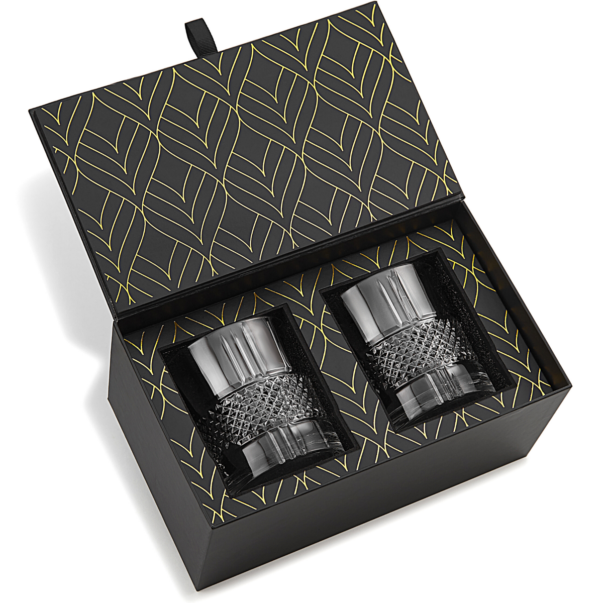The Eco Crystal Collection – Reserve Whiskey Glasses met Karakter & Klasse - Geleverd in een geschenkverpakking