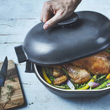 Emile Henry Kookpan ovaal Delight - 4.5Ltr - Slate