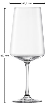 Schott Zwiesel MioVino Rode wijnglas met MP - 0.5Ltr - Set van 4 glazen