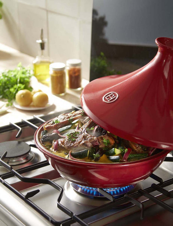 Emile Henry Tajine E-box - Ø320mm - Grand Cru - Keramische Tajine met Geschenkverpakking
