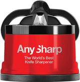 AnySharp Messenslijper Pro - Metallic rood