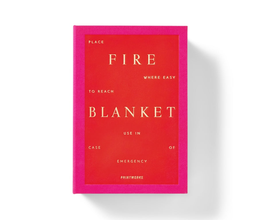 Printworks Blusdeken Rood | Veiligheid met design