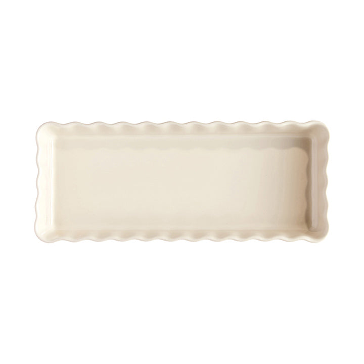 Emile Henry Taartvorm lang rechthoekig - 360x150mm - Argile