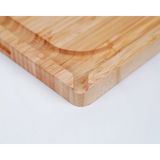 Kotai BBQ Set Deluxe – Koksmes, Vleesvork, Aanzetstaal & Snijplank - Geleverd in een Luxe bamboe geschenkverpakking