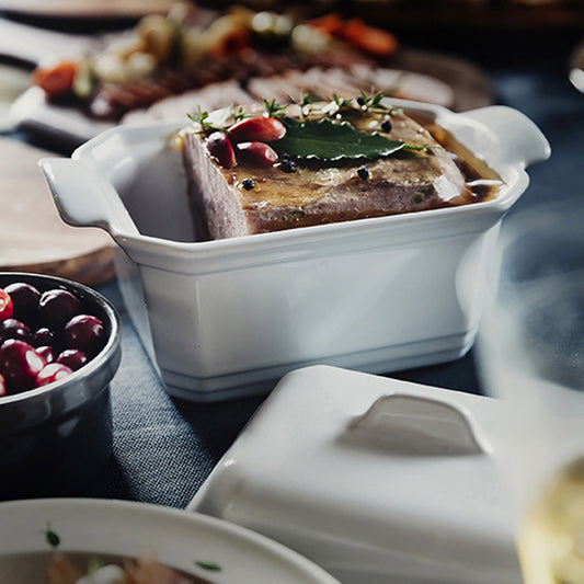 Emile Henry Terrine - 190x120mm - 0.6Ltr - Farine