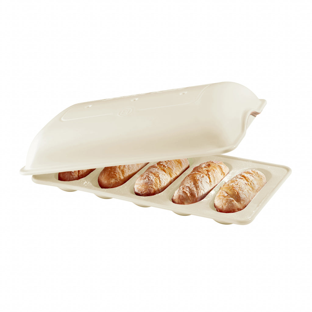 Emile Henry Baguettesvorm mini E-box - 390x230mm - Lin