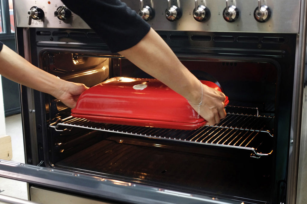 Emile Henry Baguettesvorm E-box - 390x240mm - Grand Cru