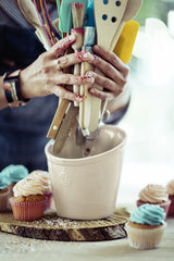 Emile Henry Pot voor keukengerei - 1.0Ltr - Argile