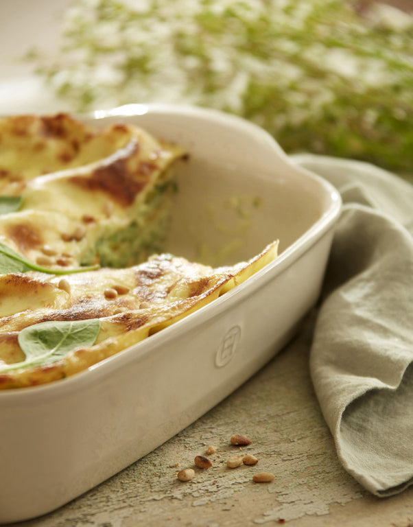 Emile Henry Schaal rechthoekig E-box - 360x230mm - Argile