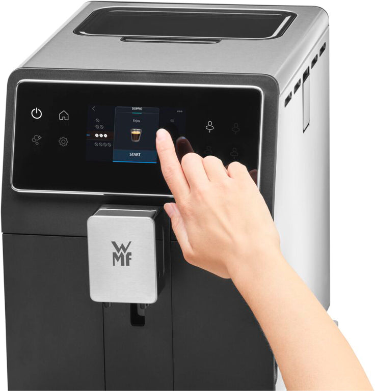 WMF Perfection 840L Volautomatische Koffiemachine – 18 Dranken, Dubbel Thermoblock & Cromargan