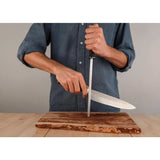 Messen- en keukenaccessoireset - De complete set Deluxe Edition (C): 6 messen + 5 accessoires - Geleverd in een Luxe bamboe geschenkverpakking