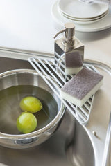 Yamazaki Tower Gootsteen afdruiprek driehoek - Wit