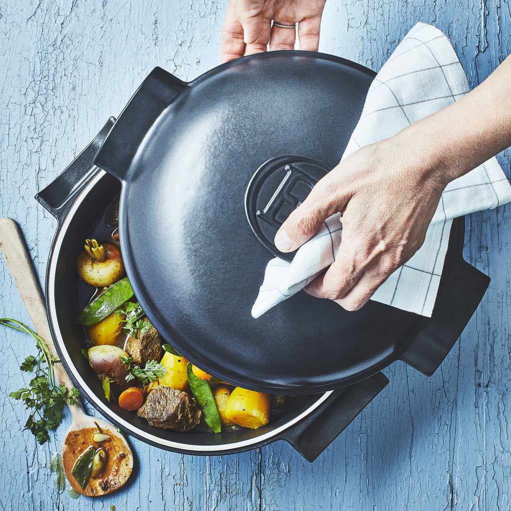 Emile Henry Kookpan Delight E-box - 2.0Ltr - Slate