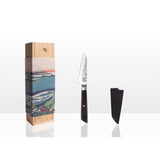 Kotai Bunka Starter Set Deluxe – 2 Messen + Bamboe Snijplank - Geleverd in een Luxe bamboe geschenkverpakking