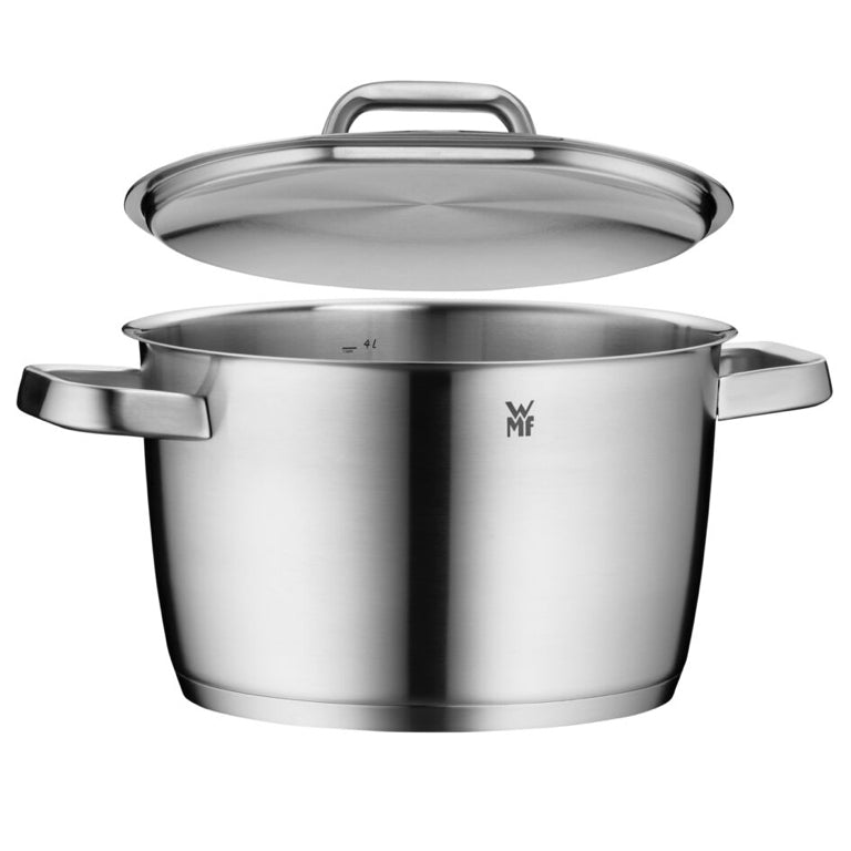 WMF Iconic Kookpan Hoog met Deksel – RVS