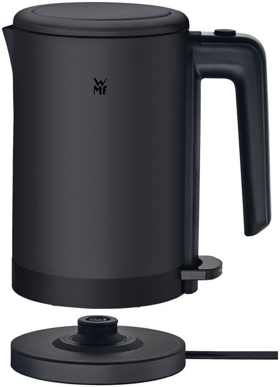 WMF KITCHENminis Waterkoker 0,8 L Diep Zwart – Compact & Elegant
