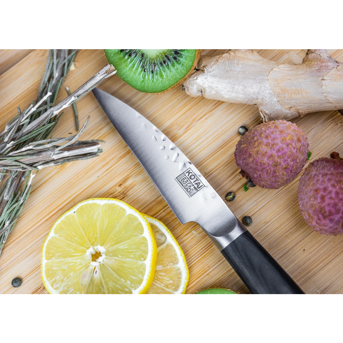 Kotai The Essential Set – 3 Messen: Schilmesje, Gyuto & Broodmes - Geleverd in een Luxe bamboe geschenkverpakking