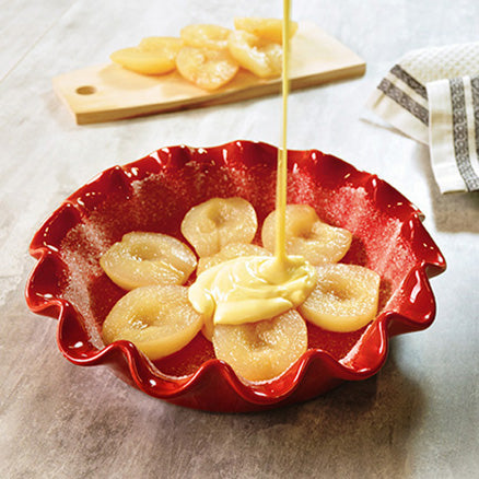 Emile Henry Taartvorm gegolfd - Ø265mm - Grand Cru