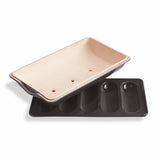 Emile Henry Baguettesvorm mini - 390x230mm - Fusain